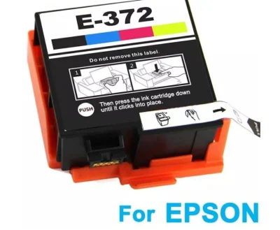 Cartucho de tinta colorida 372 T372 T3720 para impressora a jato de tinta fotográfica Epson Picturemate Pm-520 Pm520