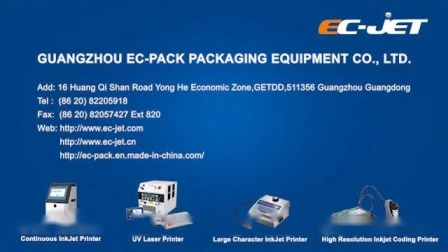 Impressora Ec-Jet portátil portátil para caixa de papelão (ECH200PRO)